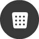 Car pedal round button